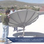Solid 1.8 m satellite dish
